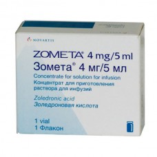 Zometa (Zoledronic acid) 4mg/5ml 5ml vial